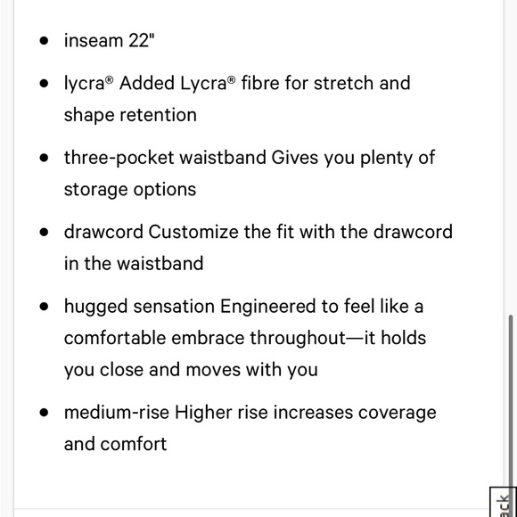 Lululemon pace revival 22” size 4 - Picture 10 of 10